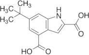6-tert-Butylindole-2,4-dicarboxylic Acid