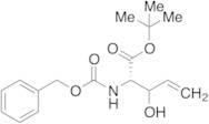 (2S)-tert-Butyl 2-(((benzyloxy)carbonyl)amino)-3-hydroxypent-4-enoate