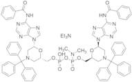 N6-Benzoyl-adenine-4-trityl-2-morpholinyl]methyl-N6-Benzoyl-adenine-2-morpholinyl]methyl-N,N-dim...