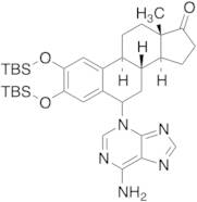 2,3-Bis((tert-Butyldimethylsilyl)oxy)-2-hydroxy Estrone 6-N3-Adenine