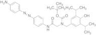 tert-Butyl (2-((4-((4-Aminophenyl)diazenyl)phenyl)amino)-2-oxoethyl)(4-hydroxy-3,5-diisopropylbenz…