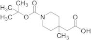 2-(1-(tert-Butoxycarbonyl)-4-methylpiperidin-4-yl)acetic Acid