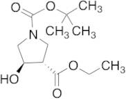 (3S,4R)-1-tert-Butyl 3-Ethyl 4-Hydroxypyrrolidine-1,3-dicarboxylate