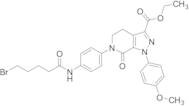 6-​[4-​[(5-​Bromo-​1-​oxopentyl)​amino]​phenyl]​-​4,​5,​6,​7-​tetrahydro-​1-​(4-​methoxyphenyl)​-​7-​oxo-1H-​pyrazolo[3,​4-​c]​pyridine-​3-​carboxylic Acid​ Ethyl Ester