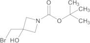 tert-Butyl 3-(bromomethyl)-3-hydroxyazetidine-1-carboxylate