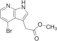 (4-Bromo-1H-pyrrolo2,3-bpyridin-3-yl)acetic Acid Methyl Ester