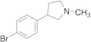 3-(4-Bromophenyl)-1-methylpyrrolidine