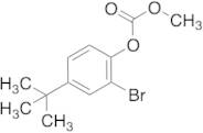 2-​Bromo-​4-​(1,​1-​dimethylethyl)​phenyl Methyl Ester Carbonic Acid