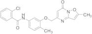 2-Chloro-N-[4-methyl-3-[(2-methyl-7-oxo-7H-isoxazolo[2,3-a]pyrimidin-5-yl)methoxy]phenyl]benzamide