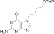 6-Chloro-7-(4-((tetrahydro-2H-pyran-2-yl)oxy)butyl)-7H-purin-2-amine