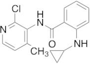 N-(2-Chloro-4-methylpyridin-3-yl)-2-(cyclopropylamino)benzamide