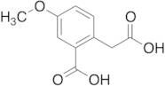 2-(Carboxymethyl)-5-methoxybenzoic Acid