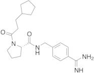 (S)-N-(4-Carbamimidoylbenzyl)-1-(3-cyclopentylpropanoyl)pyrrolidine-2-carboxamide