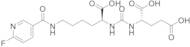 N-[[[(1S)-1-Carboxy-5-[[(6-fluoro-3-pyridinyl)carbonyl]amino]pentyl]amino]carbonyl]-L-glutamic Acid