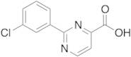 2-(3-Chlorophenyl)pyrimidine-4-carboxylic Acid