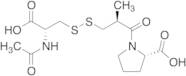 Captopril-N-acetylcysteine Disulfide