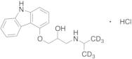 Carazolol-d6, Hydrochloride Salt