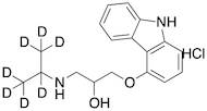 (±)-Carazolol-d7 HCl (iso-propyl-d7)