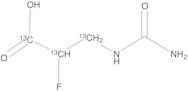 N-Carbamoyl-2-fluoro-β-alanine-13C3