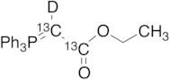 (Carbethoxymethylene)triphenylphosphorane-13C2-d2
