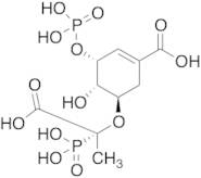 (3R,4S,5R)-5-[(1R)-1-Carboxy-1-phosphonoethoxy]-4-hydroxy-3-(phosphonooxy)-1-cyclohexene-1-carboxy…