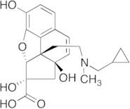 (4R,4aS,6S,6aR,11bS)-6-Carboxy-3-(cyclopropylmethyl)-1,2,3,4,4a,5,6,6a-octahydro-4a,6,8-trihydroxy-3-methyl-4,11-methanobenzofuro[3',2':2,3]cyclopenta[1,2-c]pyridinium, Inner Salt