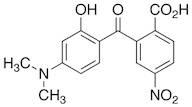 2’-Carboxy-4-dimethylamino-2-hydroxy-5’-nitrobenzophenone