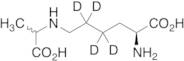 NEpsilon-(1-Carboxyethyl)-L-lysine-d4 (Mixture of Diastereomers)