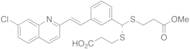 [S-(E)]-3-[[[(2-Carboxyethyl)thio][3-[2-(7-chloro-2-quinolinyl)ethenyl]phenyl]methyl]thio]propanoi…