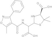 (4S)​-4-​Carboxy-​5,​5-​dimethyl-​α-​[[(5-​methyl-​3-​phenyl-​4-​isoxazolyl)​carbonyl]​amino]​-2...