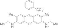 9-(2-Carboxyphenyl)-2,7-dimethyl-3,6-bis(ethylamino)xanthylium