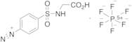 4-[[(Carboxymethyl)amino]sulfonyl]benzenediazonium Hexafluorophosphate