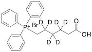 (5-Carboxypentyl-2,2,3,3,4,4-d6)triphenylphosphium Bromide