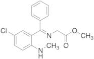 N-[[5-Chloro-2-(methylamino)phenyl]phenylmethylene]glycine Methyl Ester