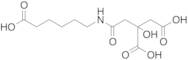 2-[2-[(5-carboxypentyl)amino]-2-oxoethyl]-2-hydroxybutanedioic Acid