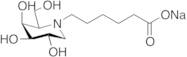 N-5-Carboxypentyl-1-deoxygalactonojirimycin Sodium Salt