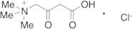 3-Carboxy-N.N,N-trimethyl-2-oxo-1-propanaminium Chloride