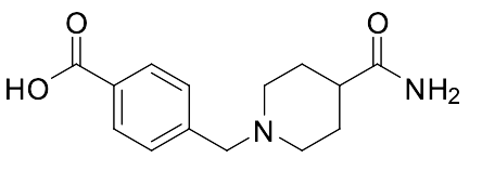 4-((4-Carbamoylpiperidin-1-yl)methyl)benzoic Acid