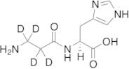 L-Carnosine-d4 (N-β-alanyl-d4)
