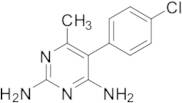 5-(4-Chlorophenyl)-6-methylpyrimidine-2,4-diamine