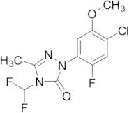 2-(4-Chloro-2-fluoro-5-methoxyphenyl)-4-(difluoromethyl)-2,4-dihydro-5-methyl-3H-1,2,4-triazol-3-o…