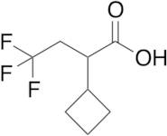 2-Cyclobutyl-4,4,4-trifluorobutanoic Acid