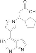 (betaR)​-beta-​Cyclopentyl-​4-​(7H-​pyrrolo[2,​3-​d]​pyrimidin-​4-​yl)​-1H-​pyrazole-​1-​propanoic Acid