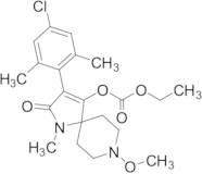 3-(4-Chloro-2,6-dimethylphenyl)-8-methoxy-1-methyl-2-oxo-1,8-diazaspiro[4.5]dec-3-en-4-yl Ethyl Ca…