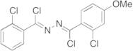 (1Z,N’Z)-2-Chloro-N'-(chloro(2-chlorophenyl)methylene)-4-methoxybenzohydrazonoyl Chloride