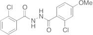 2-Chloro-N'-(2-chlorobenzoyl)-4-methoxybenzohydrazide