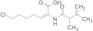 (Z)​-​7-​Chloro-​2-​(2,​3-​dimethylbut-​3-​enamido)​hept-​2-​enoic Acid