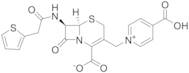 (6R,7R)-3-((4-Carboxypyridin-1-ium-1-yl)methyl)-8-oxo-7-(2-(thiophen-2-yl)acetamido)-5-thia-1-azabicyclo[4.2.0]oct-2-ene-2-carboxylate