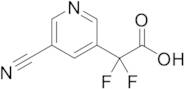 2-(5-Cyanopyridin-3-yl)-2,2-difluoroacetic Acid