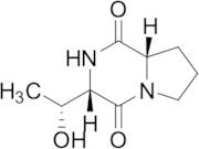 (3S,8aS)-Hexahydro-3-[(1R)-1-hydroxyethyl]pyrrolo[1,2-a]pyrazine-1,4-dione